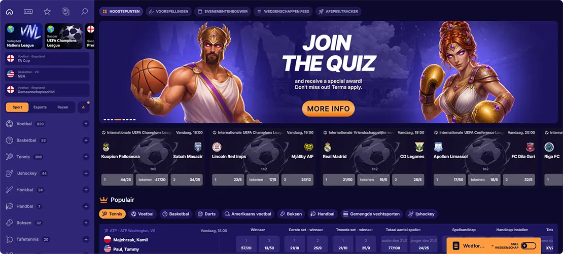LiraLuck sportbook and sport betting
